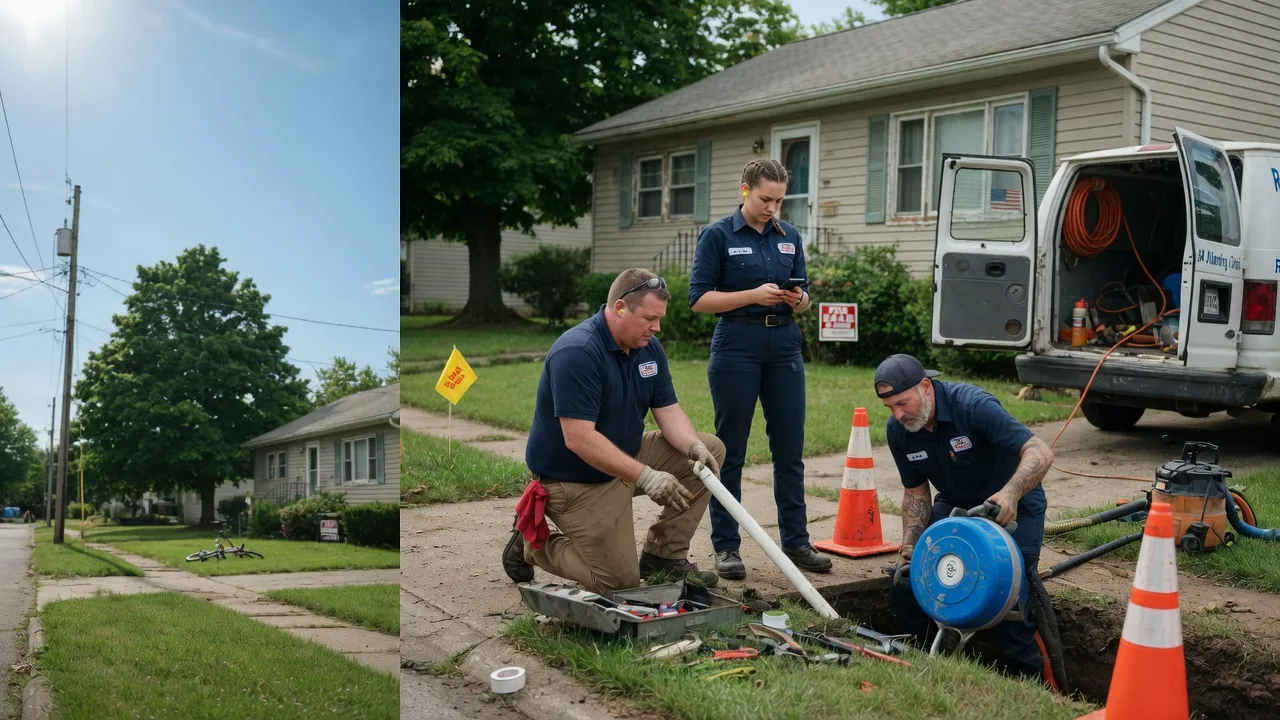 Sewer Line Repair in Golden, IL near me